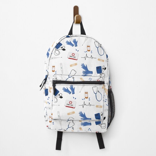 Item preview, Modern Medical Doctor Nurse Pattern designed and sold by idovedesign.