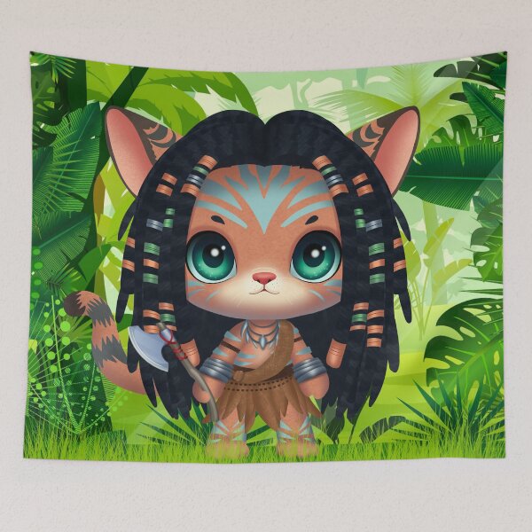 Item preview, Warrior Cat designed and sold by SDCillustration.