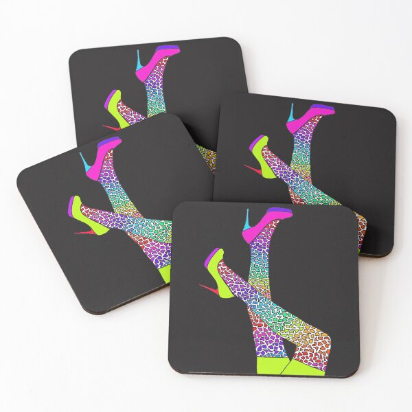 Item preview, Funky bright stilettos and tights designed and sold by RubyCyprus.