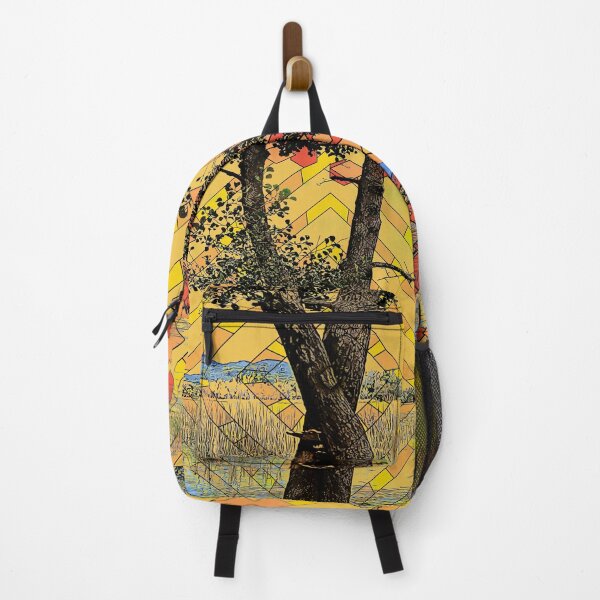 Item preview, Lovers tree, tree illustration, stained glass designed and sold by IdoFriedmanArt.
