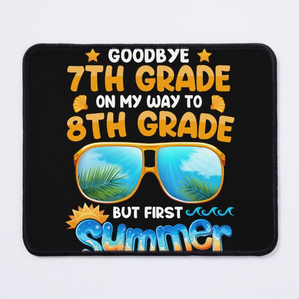 Item preview, Goodbye 7th Grade Graduation To 8th Grade Hello Summer Kids designed and sold by MobyStickers.