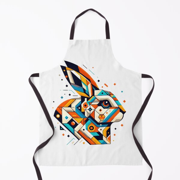 Item preview, Geometric rabbit designed and sold by Alibeyoglu.