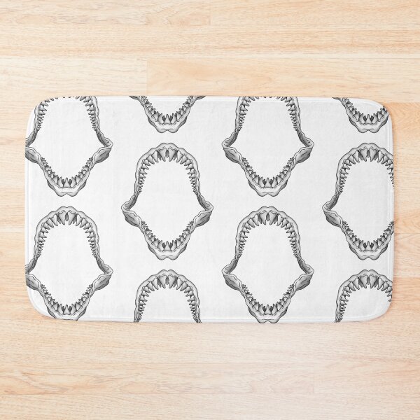 Item preview, Shark Teeth Illustration designed and sold by Idle Morrow.