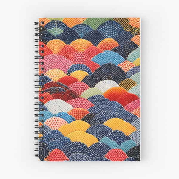 Item preview, Seigaiha Sashiko Pattern designed and sold by letsgetinspired.
