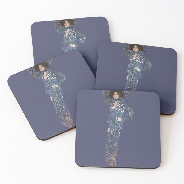 Item preview, Emilie Floge Cutout, painting by Gustav Klimt designed and sold by EmeraldeaArt.