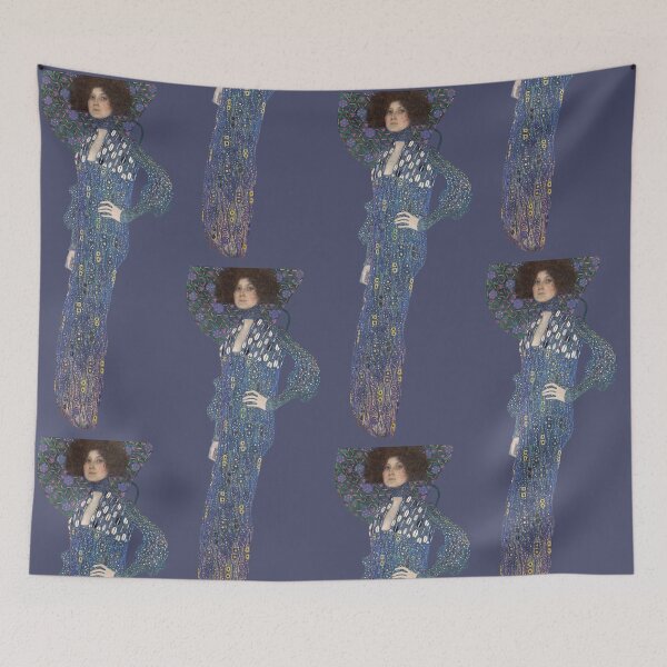 Aperçu de l'œuvre Emilie Floge Découpe, peinture de Gustav Klimt créée et vendue par EmeraldeaArt.