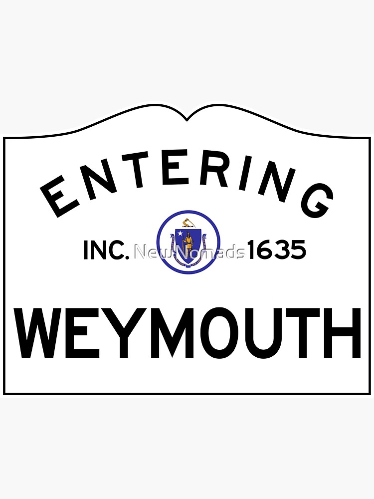"Entering Weymouth Massachusetts Commonwealth of Massachusetts Road