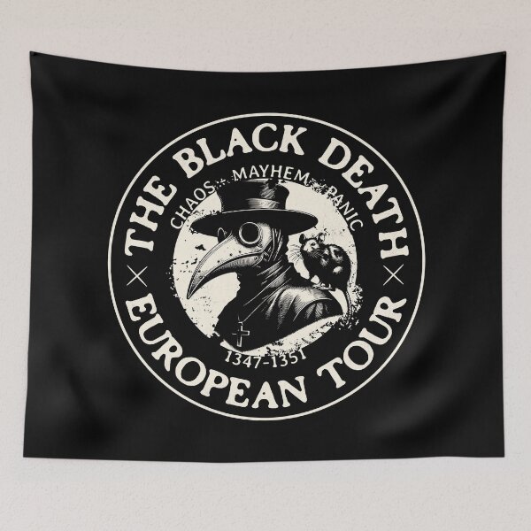 Item preview, The Black Death European Tour designed and sold by humnoo.