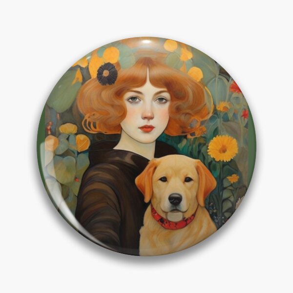 Item preview, Selfy with Goldy designed and sold by MoerikaStyle.