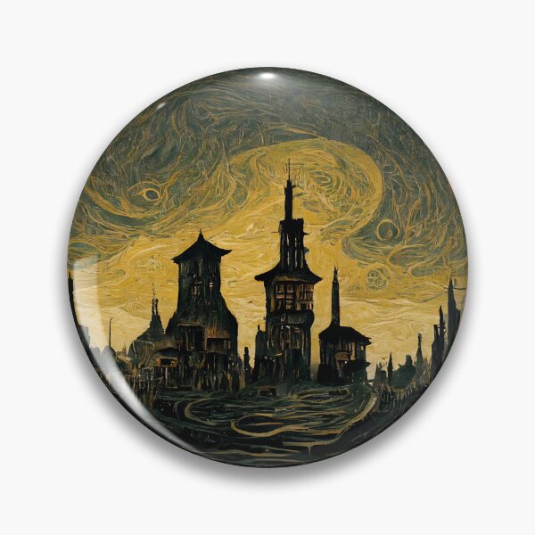 Item preview, Lovecraftian Cities - Impressionist Carcosa designed and sold by CarcosaShop.