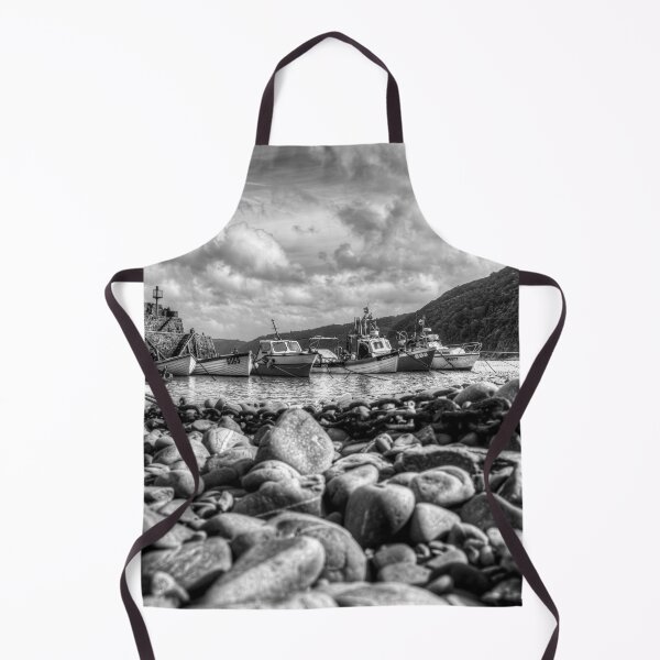 Item preview, Clovelly Harbour, North Devon, England, Black And White designed and sold by Paul Thompson Photography.