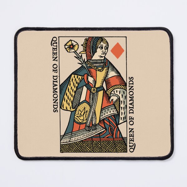 Item preview, Classic Character of Playing Card Queen of Diamonds designed and sold by KewaleeTee.
