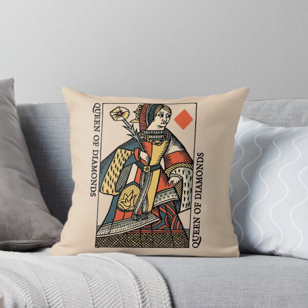 Item preview, Classic Character of Playing Card Queen of Diamonds designed and sold by KewaleeTee.