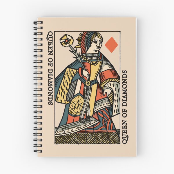 Item preview, Classic Character of Playing Card Queen of Diamonds designed and sold by KewaleeTee.