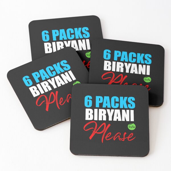 Item preview, 6 Packs Biryani Please designed and sold by SillyMonks.