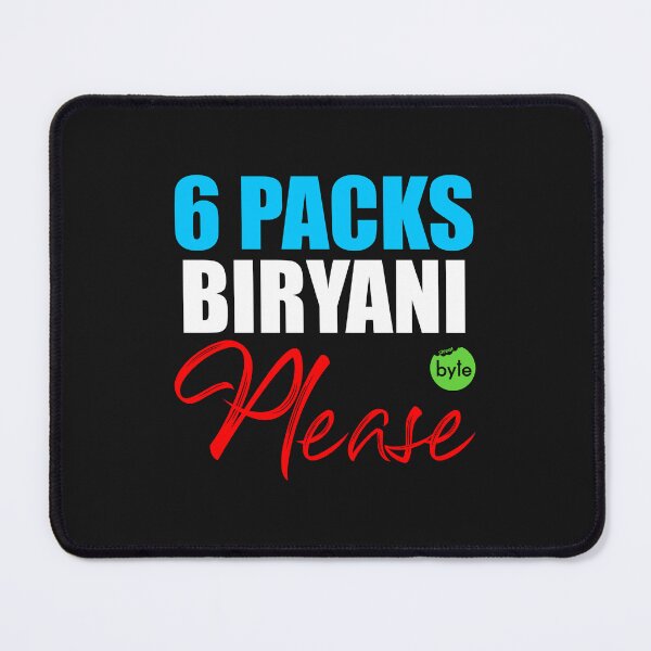 Item preview, 6 Packs Biryani Please designed and sold by SillyMonks.