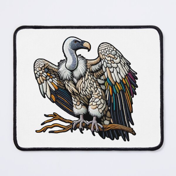 Item preview, Embroidered Meanacing California Vulture Bird Predator Animal  designed and sold by kylmllr101684.