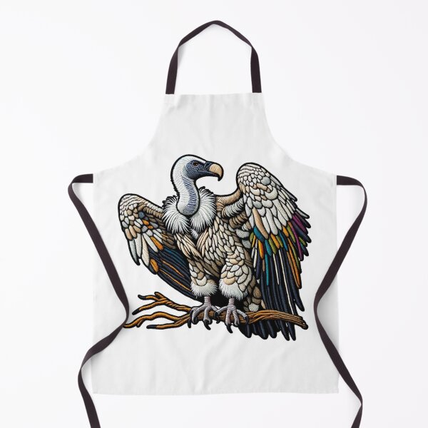 Item preview, Embroidered Meanacing California Vulture Bird Predator Animal designed and sold by kylmllr101684.