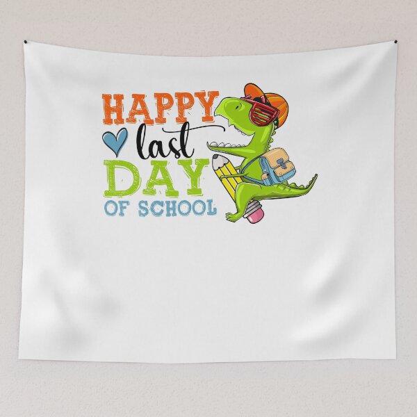 Item preview, Happy Last Day Of School Funny Graduation Dinosaur Student designed and sold by MobyStickers.