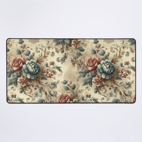 Item preview, Vintage flowers pattern designed and sold by Cseaart.
