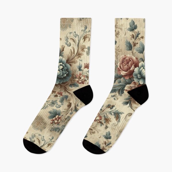 Item preview, Vintage flowers pattern  designed and sold by Cseaart.