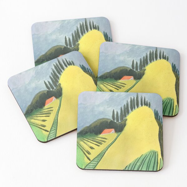 Item preview, House On A Hill- Landscape  designed and sold by ElinorsArtShop.