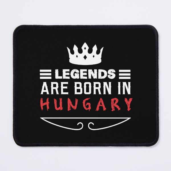 Item preview, Legends are born in Hungary designed and sold by BYNDART.