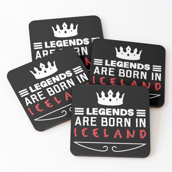 Item preview, Legends are born in Iceland designed and sold by BYNDART.