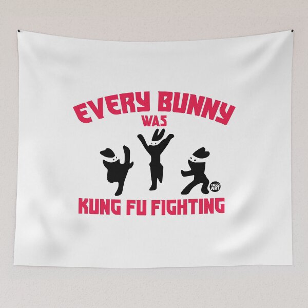 Item preview, EVERY BUNNY KUNG FU FIGHTING designed and sold by TODD GOLDMAN.