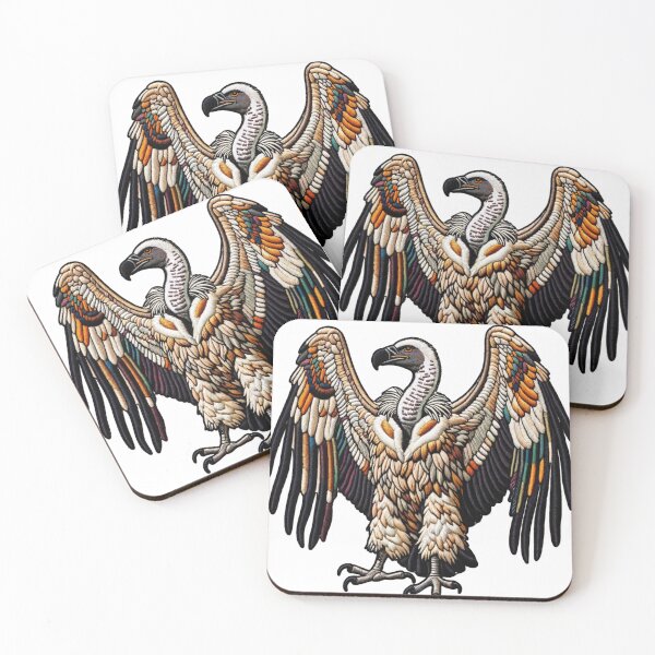 Item preview, Sewn Patch of Meanacing California Vulture Bird Predator Animal  designed and sold by kylmllr101684.