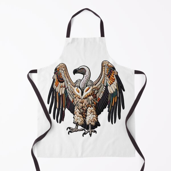 Item preview, Sewn Patch of Meanacing California Vulture Bird Predator Animal designed and sold by kylmllr101684.
