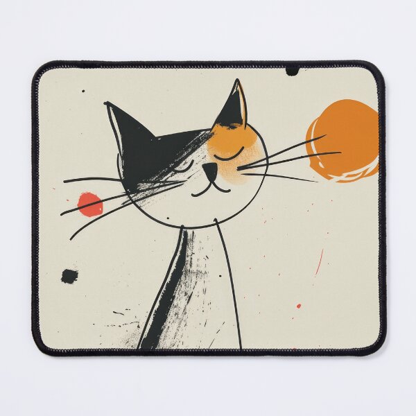 Item preview, Catty el gato muy artístico designed and sold by Scraponzo.