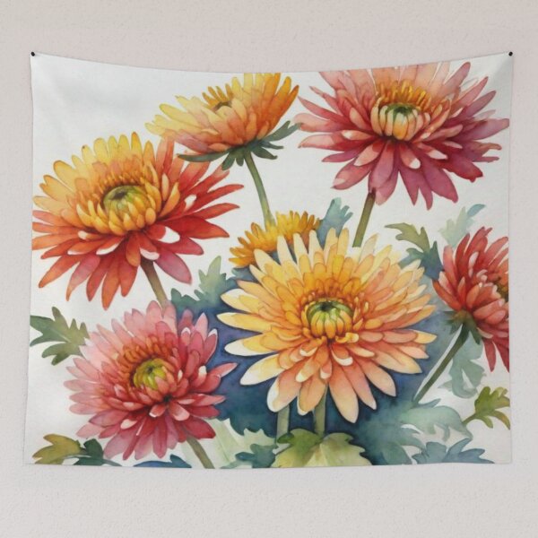 Item preview, Chrysanthemums  designed and sold by Lachrymosa.