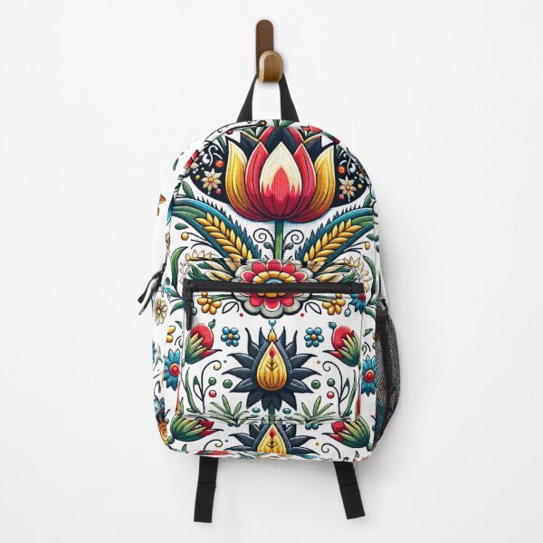 Item preview, Floral Collage Tulip - A Nautical tribute to Kashubian Folklore designed and sold by DesignPoland.