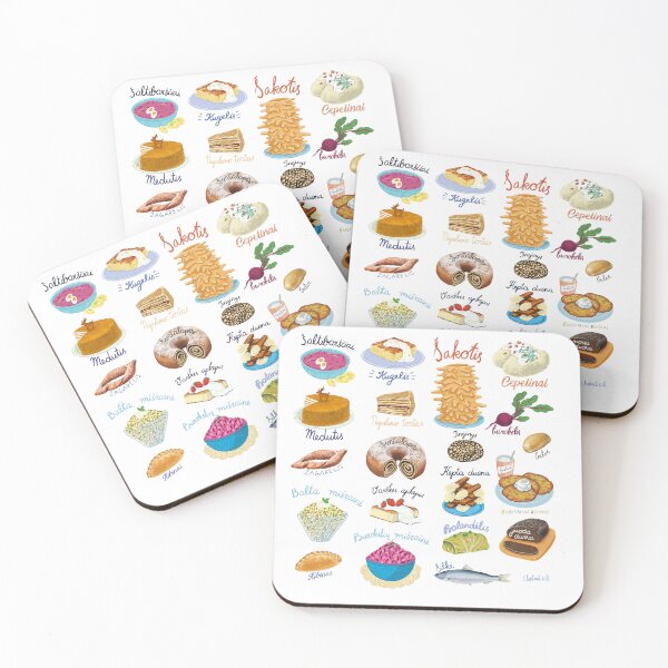 Aperçu de l'œuvre Ensemble de cuisine lituanienne créée et vendue par Chestnut and Pie.
