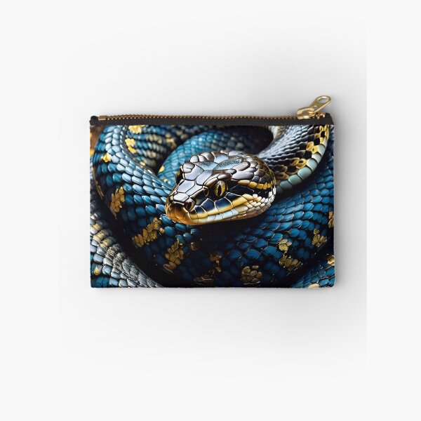 Item preview, Blue Gold Spotted Rattlesnake designed and sold by TheArtOfPat.