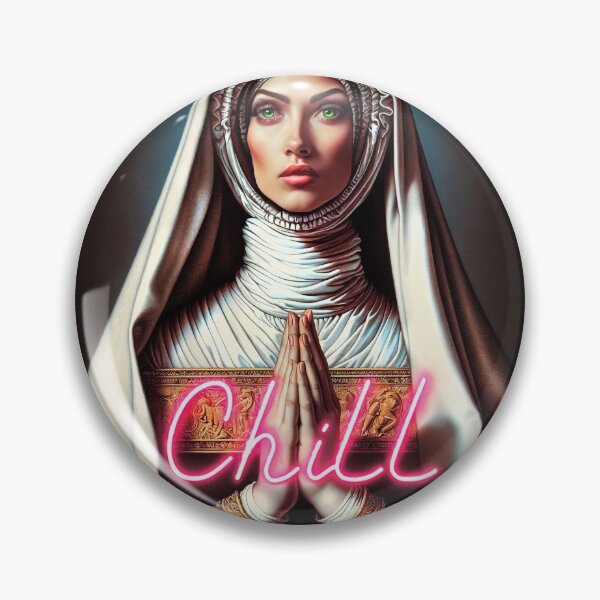 Artikelvorschau, Veränderte Kunst Frau im Gebet Chill entworfen und verkauft von PyxieZen.