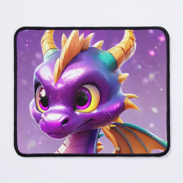 Item preview, Cute Purple Dragon designed and sold by Geek-Girl-Art.