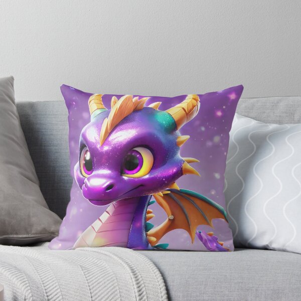 Item preview, Cute Purple Dragon designed and sold by Geek-Girl-Art.