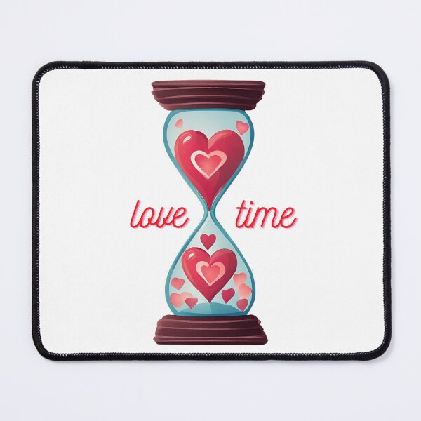 Item preview, LOVE TIME HOURGLASS DESIGN designed and sold by asudesign.