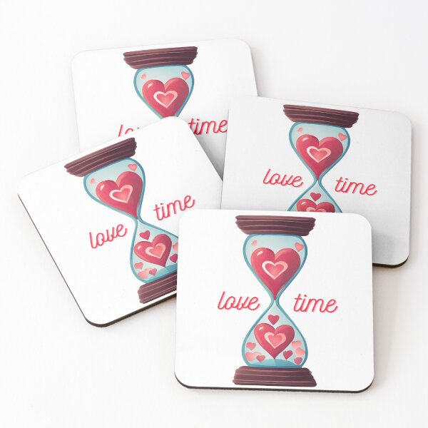 Item preview, LOVE TIME HOURGLASS DESIGN designed and sold by asudesign.
