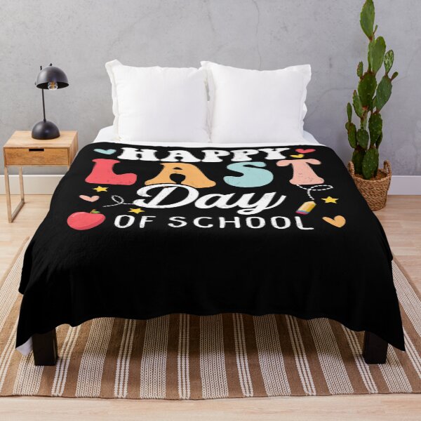Item preview, Happy Last Day Of School Funny Kids Teacher Groovy Style designed and sold by MobyStickers.