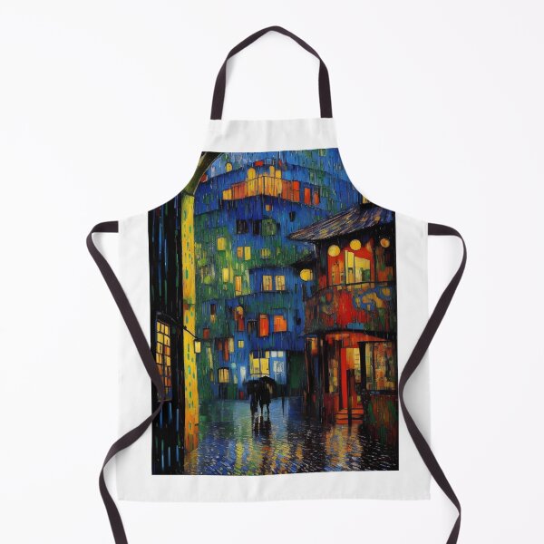Item preview, Rainy Street at Night designed and sold by enhan.