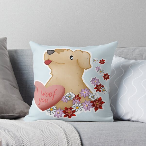 Item preview, I WOOF You designed and sold by tiny-tuber-arts.