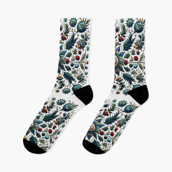 Item preview, Aquatic Sea Holly - A Nautical tribute to Kashubian Folklore designed and sold by DesignPoland.