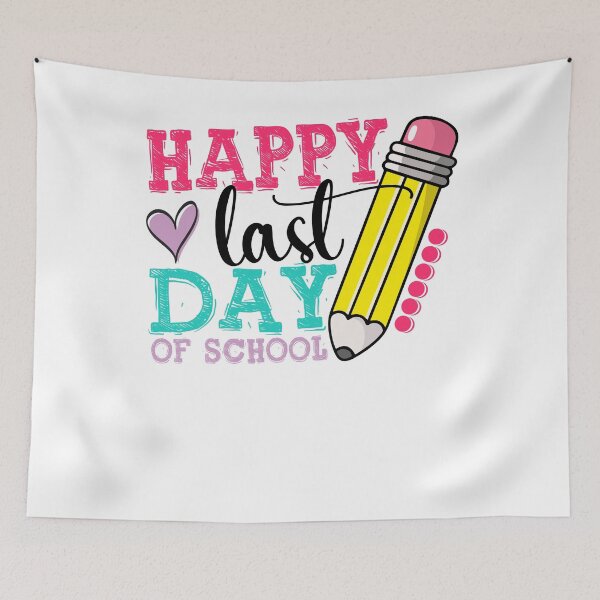 Item preview, Happy Last Day Of School Funny Graduation Teacher Student designed and sold by MobyStickers.