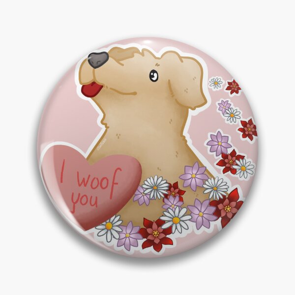 Item preview, I WOOF You designed and sold by tiny-tuber-arts.