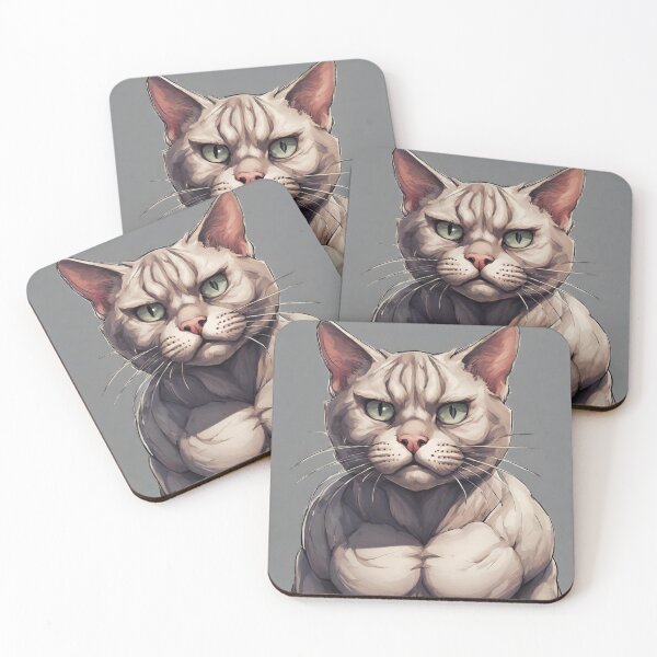 Item preview, Bodybuilder Cat 2045 designed and sold by ChoptPrs.
