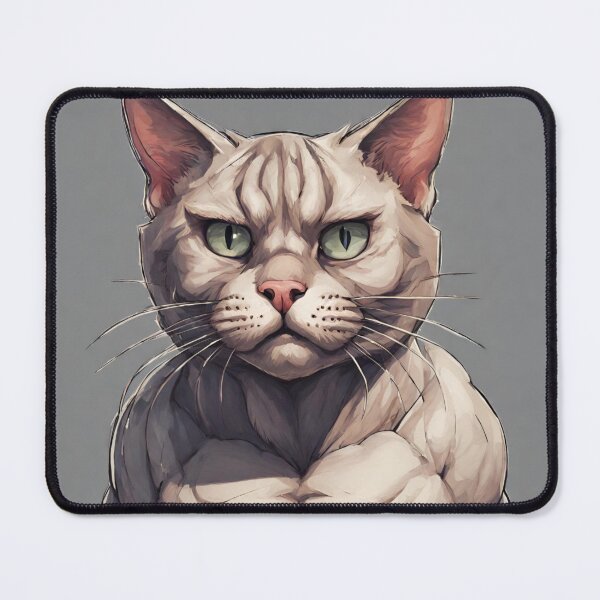 Item preview, Bodybuilder Cat 2045 designed and sold by ChoptPrs.