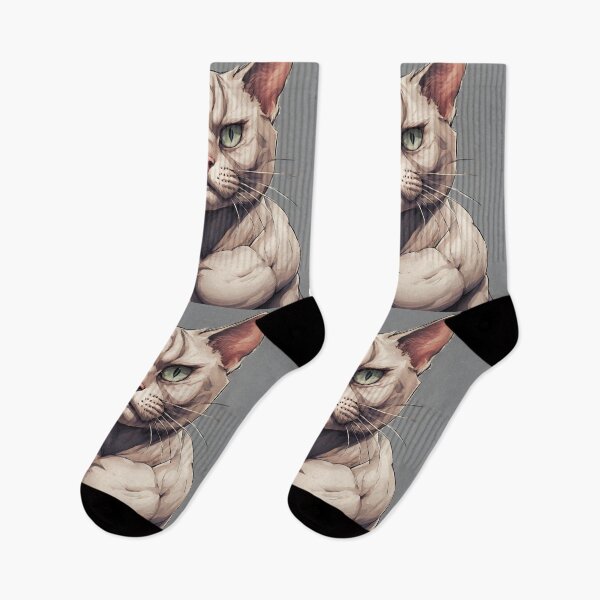 Item preview, Bodybuilder Cat 2045 designed and sold by ChoptPrs.